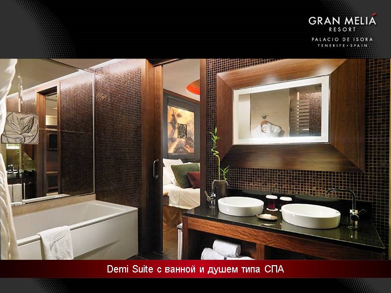 Demi Suite с ванной и душем типа СПА